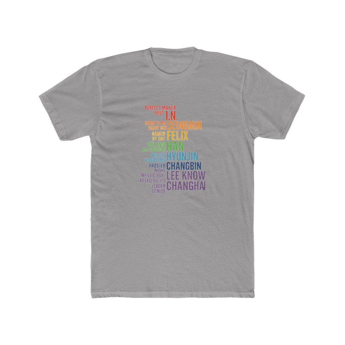 Sassy Bold Rainbow Typography T Shirt - Funny Coffee Humor Gift