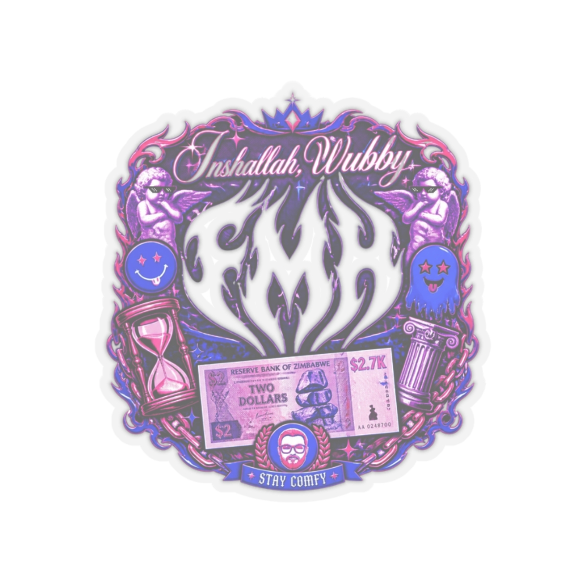 PaymoneyWubby "Inshallah, Wubby" Sticker